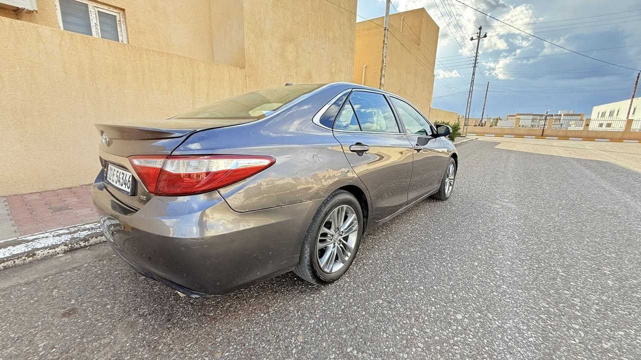 كامري 2017 se بلاص اعلى فئة فول مواصفات
ضرر بارد خلفي جاملغ مع صبغ جوه قبغ البانزين 
وجود شخوط في اماكن مختلفة بصورة بسيطة 

السعر 160 مكان السيارة صلاح الدين/ تكريت 
رقم اربيل
للاستفسار الاتصال على الرقم ***********
