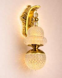 ✨ النرجس ✨ حين تتحوّل الإضاءة إلى تحفة فنية  براكيت جداري بتصميم فاخر ...