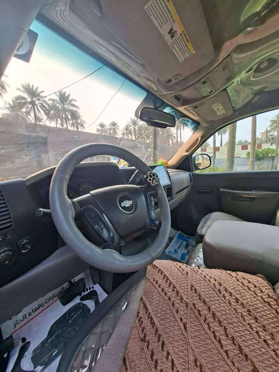 سلام عليكم
سلفرادو 2013 
رقم نجف انكليزي باسمي السياره مكينه وكير جدد حداديه جديده السياره نضيفه ما متعوبه وارد امريكي حادث بنيد وجاملغ مكان السياره كربلاء السعر 95 ورقه وبيهه مجال 
للاستفسار على الرقم ***********
