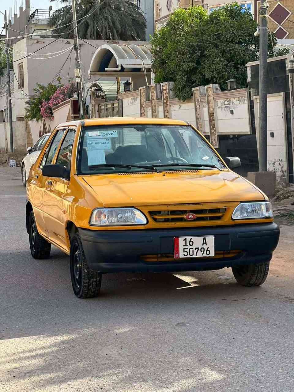سايبا موديل 24 ماشيه الفين مصفره غرامه عليهة هيئه 75الف السنويه لل29 قادسيه 
بيهة بجم واصل للشاصي ومعمره كير مكينه حداديه كهربائيات تايرات جدد راعيهة يداورلك باي وقت 
مكانها الديوانية 
رقمي ***********بي وتساب 
السعر 40وبي مجال قليل بيع مستعجل

