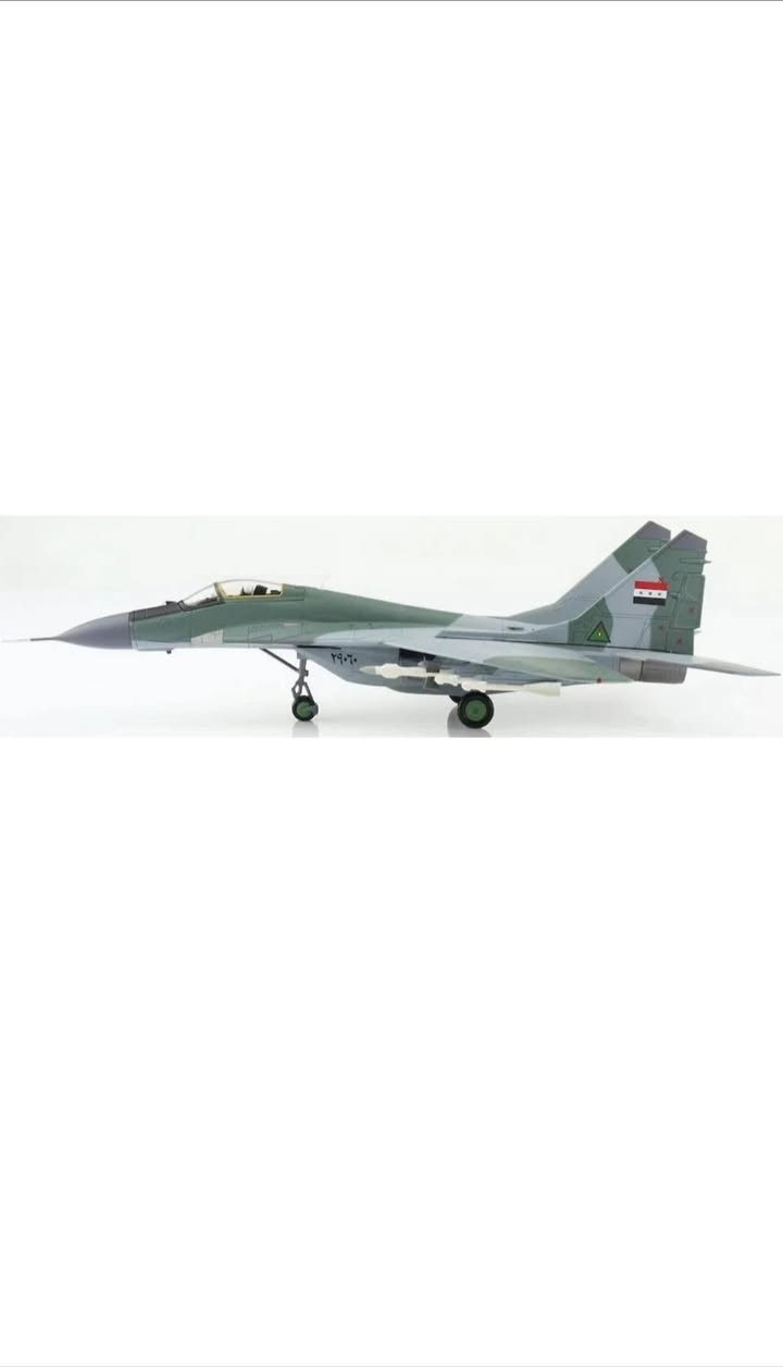 ميغ29🇮🇶 انتاج هوبي ماستر 
حجم 1/72
سعر250 الف
MIG-29A Fulcrum Tornado Killer, F. A. Iraqi 1990-91, 1:72 Hobby Master


**إذا كنت صاحب هذا الإعلان وتريد حذفه لأي سبب، رجاءا أرسل رسالة إلى الدعم الفني**