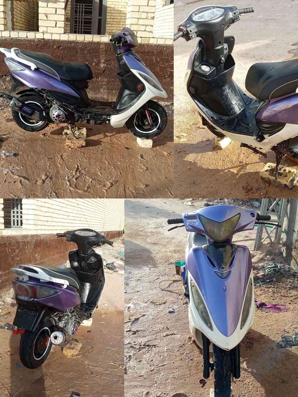 السلام عليكم الدراجه للبيع 
كامكو جي فور 

باتري جديد 
تايرات جديد 
كابريته جديد 
بيها منضومه مال زنون عالي وناصي 
دبلات جدد 
صالنصه رياضي sc
مكينه ناعمه وحلوة الدراجه 
نفس مشوف بل صورة وبعد احسن من الصوره 
مكان نجف حي النداء 

السعر 350 وبيها مجال حك الجيه 

الاستفسار *********** اتصل بيك خير وادلل الخاص مفتوح
