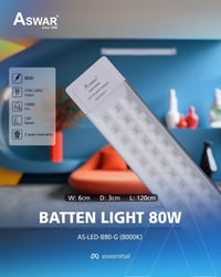 إنارة متميزة بجودتها وقوتها، وفرنالكم شمعة Led بقدرة  80W، الّي تتميز ...