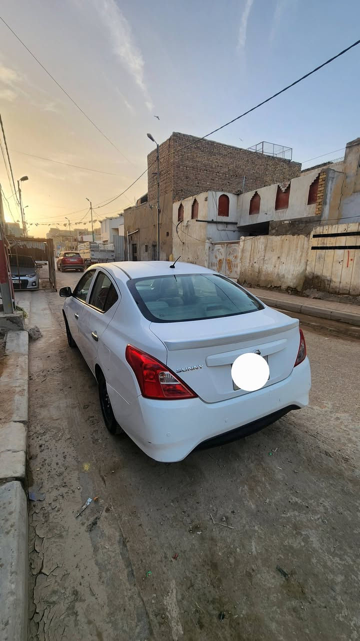 نيسان صني هندي موديل ٢٠١٩
رقم اربيل سنوية ساقطة 
بيهه باب الصدر مبدل بأصلي والباقي كفاله 
السعر 107$ المكان الديوانية
***********
