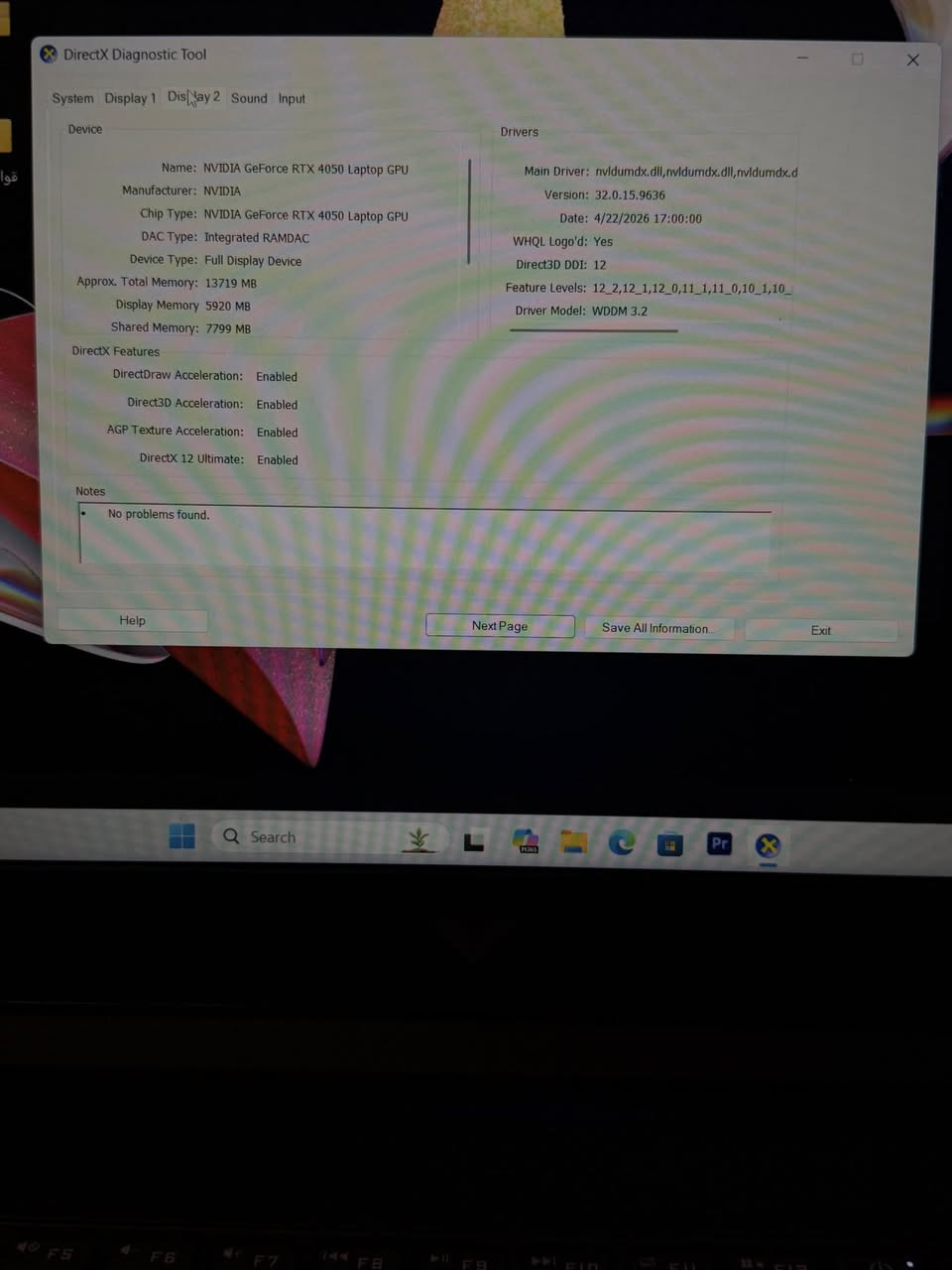 لابتوب HP VICTUS
معالج رايزن 7 
كرت شاشة خارجي RTX4050
رام 16GB 
SSD512
شاشه 15.6. 144hz
جديدة استخدام اقل الشهر


**إذا كنت صاحب هذا الإعلان وتريد حذفه لأي سبب، رجاءا أرسل رسالة إلى الدعم الفني**