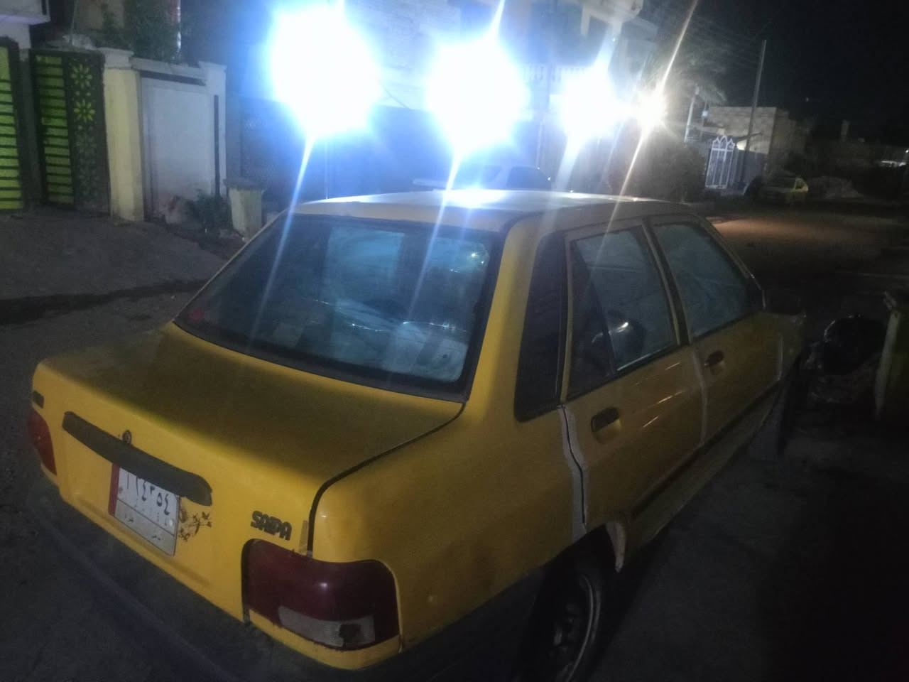 السلام عليكم سايبه للبيع موديل 2012 رقم بغداد تحويل ثاني يوم محرك وكير  المكان بابل محاويل السعر 20 رقم الهاتف ***********
