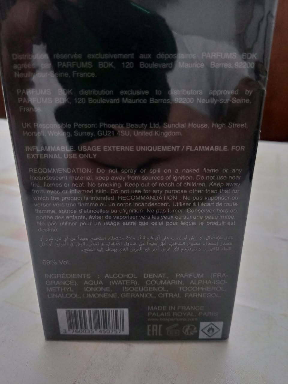 ‏bdk GRIS CHARNEL EXTRAIT
‏جديد مسلفن 
‏السعر  240 🔒
‏


**إذا كنت صاحب هذا الإعلان وتريد حذفه لأي سبب، رجاءا أرسل رسالة إلى الدعم الفني**