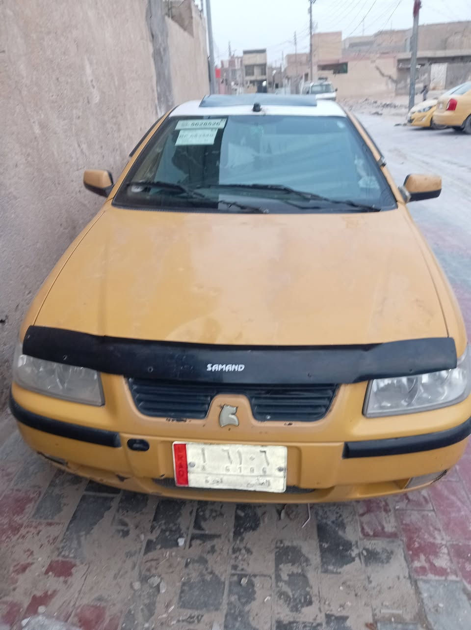 السلام عليكم سياره سمند للبيع موديل 2011 رقم مثنى سياره في كربلاء غرامات مصفره هيئه عليها500 الف سياره احلى من الصوره رقم الهاتف ‏‪0780 432 8202
