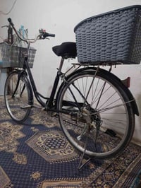 بايسكل بوري واحد حجم 26 لايت حساس و6 كير نظيف جدا السعر 150 العنوان بغ...