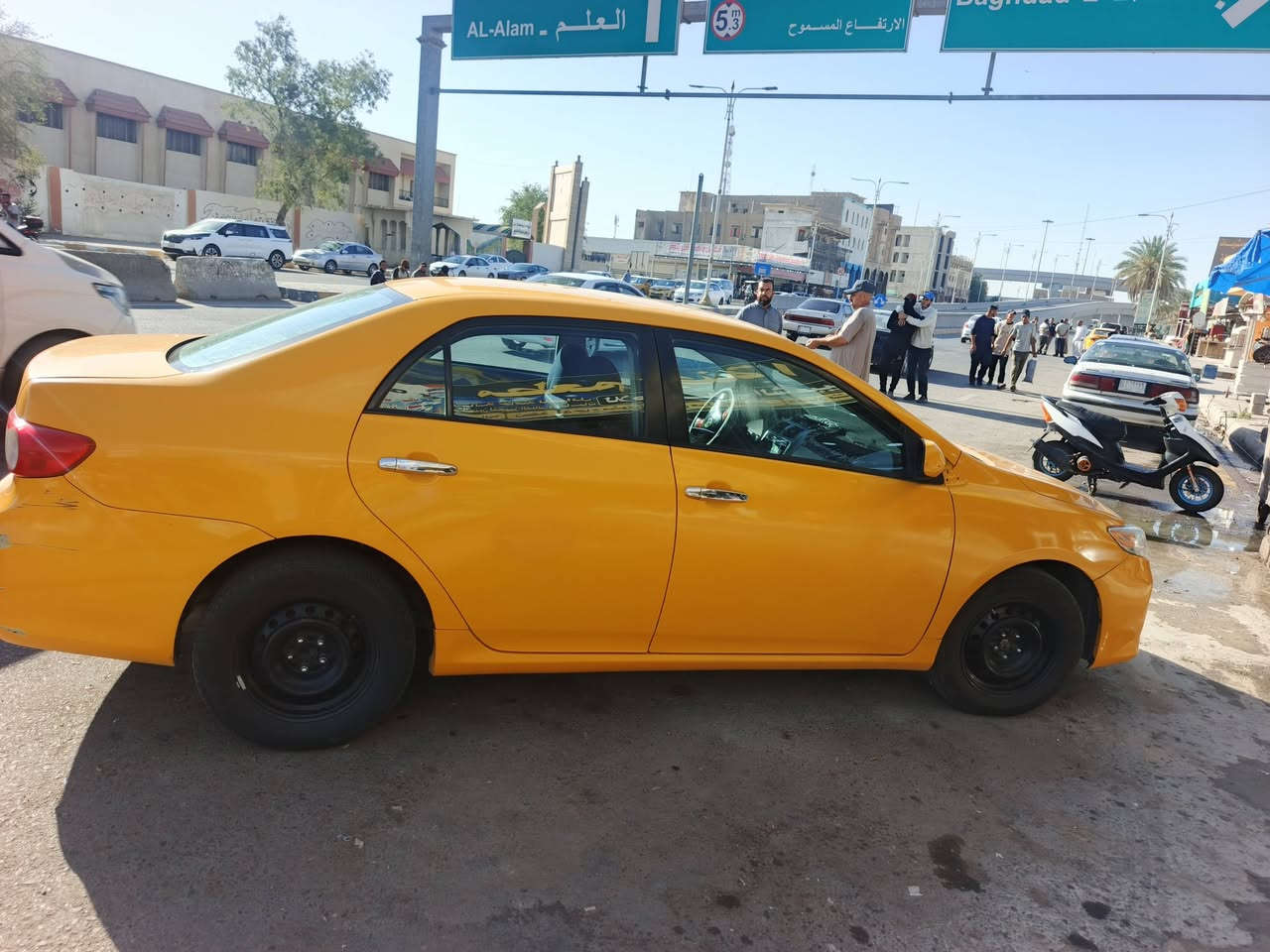 مكلف بل نشر
كورلا موديل 2012 سياره حلو كاعد حادثة قطعتين بنيد وجاملق باقي تفشيل ويه راعيه خليلكم رقم ‏‪***********‬‏
