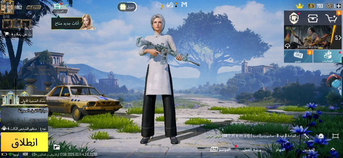 حساب ببجي 
٦ اطارات كونكر ٤ قديمات و ٢ الشكل الثاني 
امفور ثلجي لفل ٤
كروزا لفل ٢
توميسون لفل ٢
كار كل مسج 
وجه السيزن ٤
قناع الجوكر القديم 
والبقيه مثل ما تشوف 
ربوطات نظيفه وثقه وجه بوجه اذا تريد 
سعر ١٧٠ وبي مجال


**إذا كنت صاحب هذا الإعلان وتريد حذفه لأي سبب، رجاءا أرسل رسالة إلى الدعم الفني**