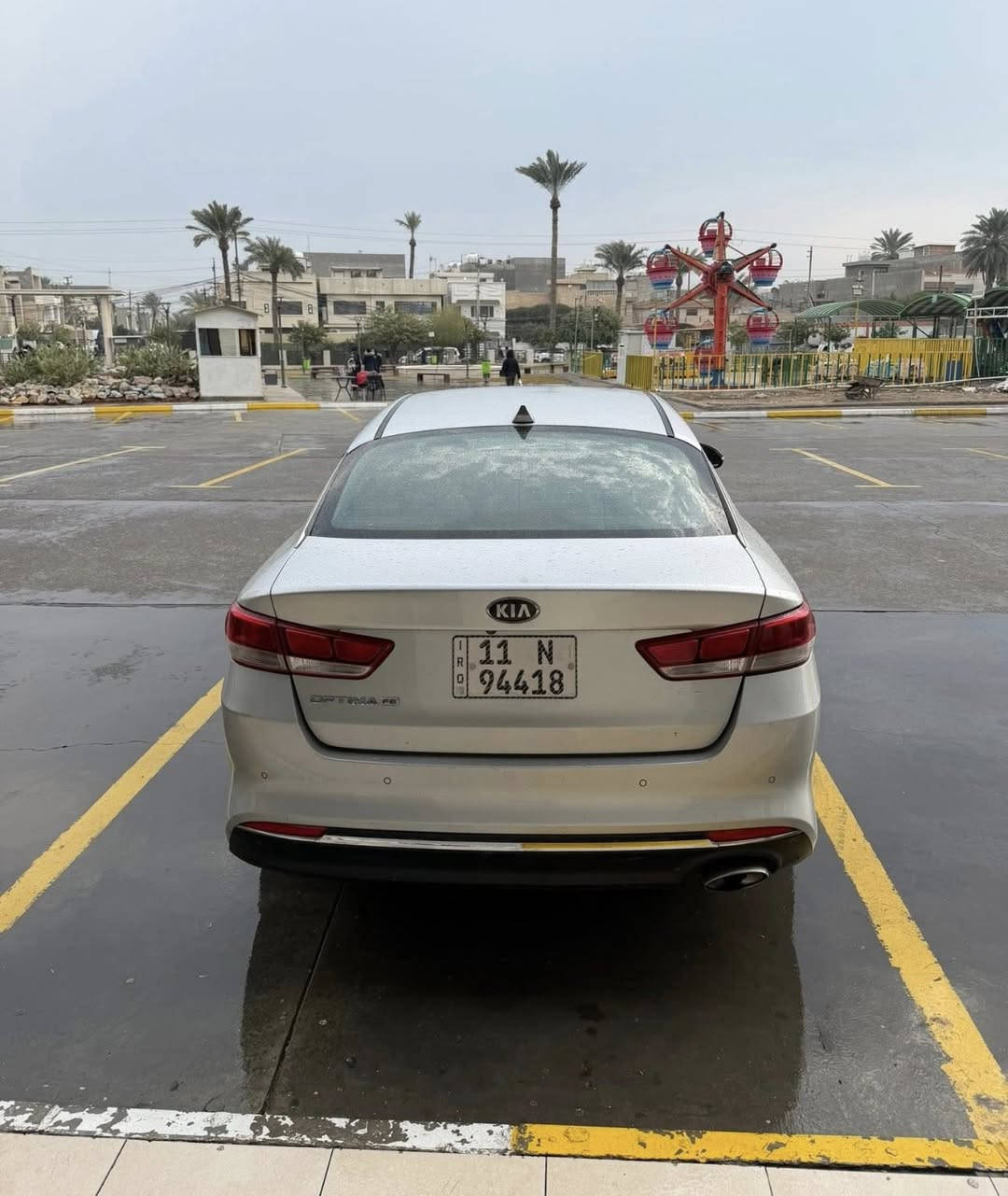 كيا اوبتما 2018 مواصفات حلوه حادث بسيط تصليح قليل بالبنيد وهنا بالعراق نطخت بهلال الجاملغ الخلفي جديده وجاهزه بدون اي نقص محرك كير تبريد صدر خير من الله سعر مناسب $128 مكاني اليرموك /***********
