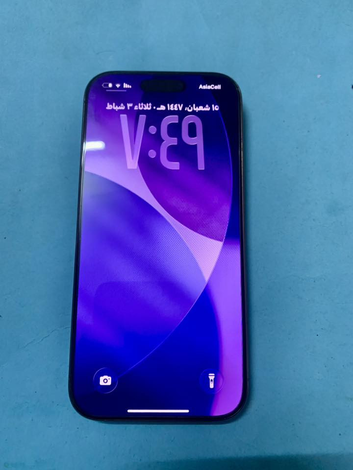 أيفون 16 برو . ذاكره 128 .البطارية 90
شريحه الإلكترونية جهاز نضيف ويا كامل ملحقات سعر مليون وبي مجال 

📍العنوان بغداد التاجي

***********
