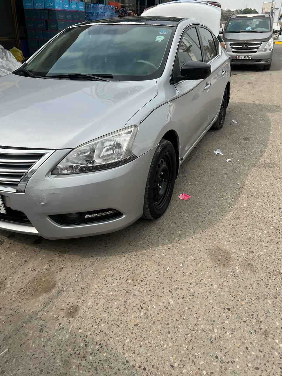 اسلام عليكم 
نيسان سنترا وارد امريكي 
موديل /2014
سنويه لل/2028
ضرر جاملغ امامي + بنيد 
بدون ضرر داخلي شواصي لغود كفاله
مواصفات عاديه 
سياره جاهزه مكينه كير تبريد ممتاز
بيه ملاحظات بسيطه خياس بل قماره +جراد 
السعر السعر /95 بيه مجال بسيط 
الاستفسار /***********
العنوان / المعقل قرب ساعه البصرة, العراق
