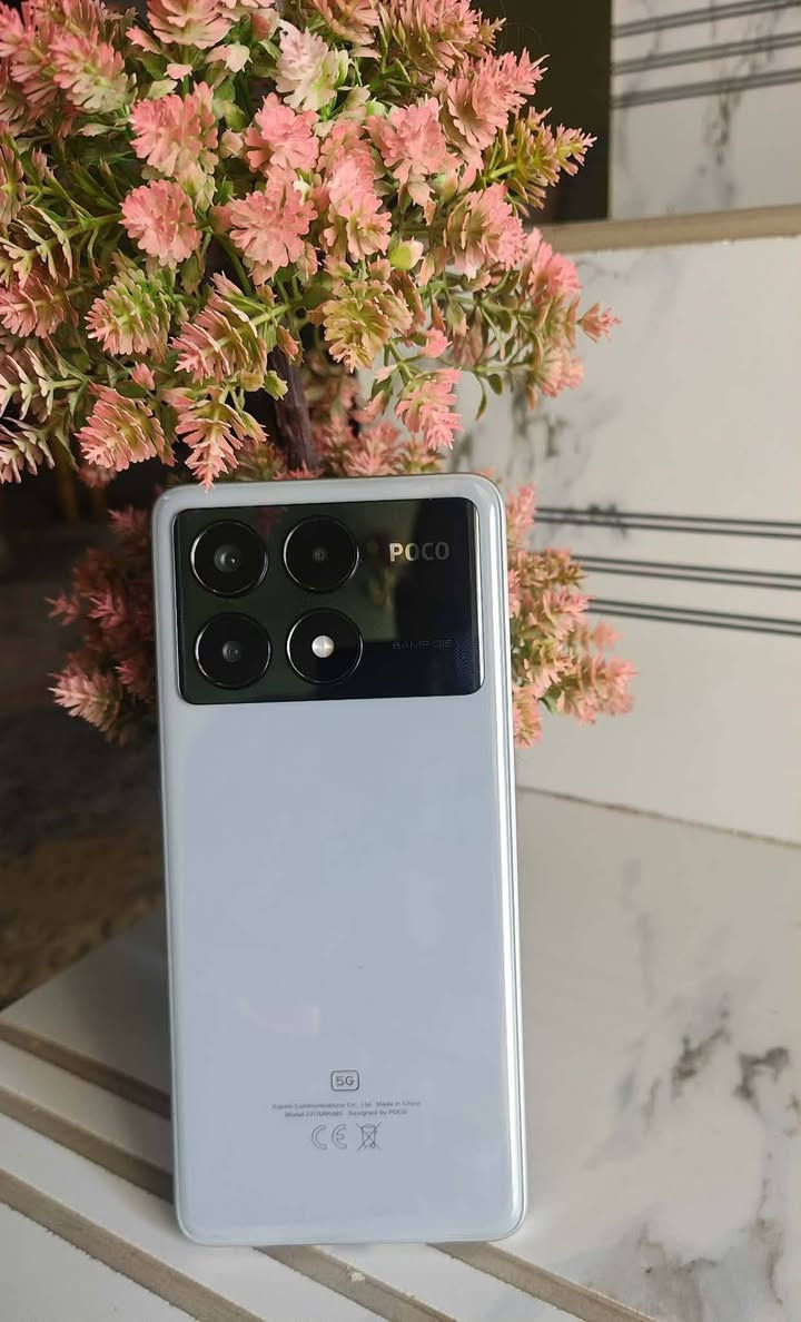 بوكو x6 برو
ذاكره 256 /8
معالج عملاق دايمنستي 8300 الترا 
شاشه اموليد تردد120 fbs
العاب ببجي 120 فريم
دبل سبيكر كامرات احترافيه
شحن 67 واط تيربو سريع
الجهاز نظيف جدا ملحقات شاحنه وحافظه
السعر خاص وتدللون


**إذا كنت صاحب هذا الإعلان وتريد حذفه لأي سبب، رجاءا أرسل رسالة إلى الدعم الفني**