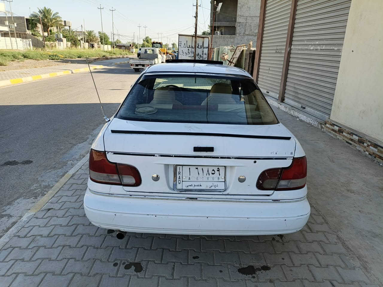 سلام عليكم لانترا للبيع موديل 94 رقم
ديالى تحويل ثاني يوم كير اتوماتيك  محرك نضاف فقط بل مكينه صوت مال جواكيج بسيط صدر جديد كهربائيات كلها شغاله خياسات مابيها مكان السياره ديالى دلي عباس السعر 20 وبيها مجال اتصل ودلل ***********
