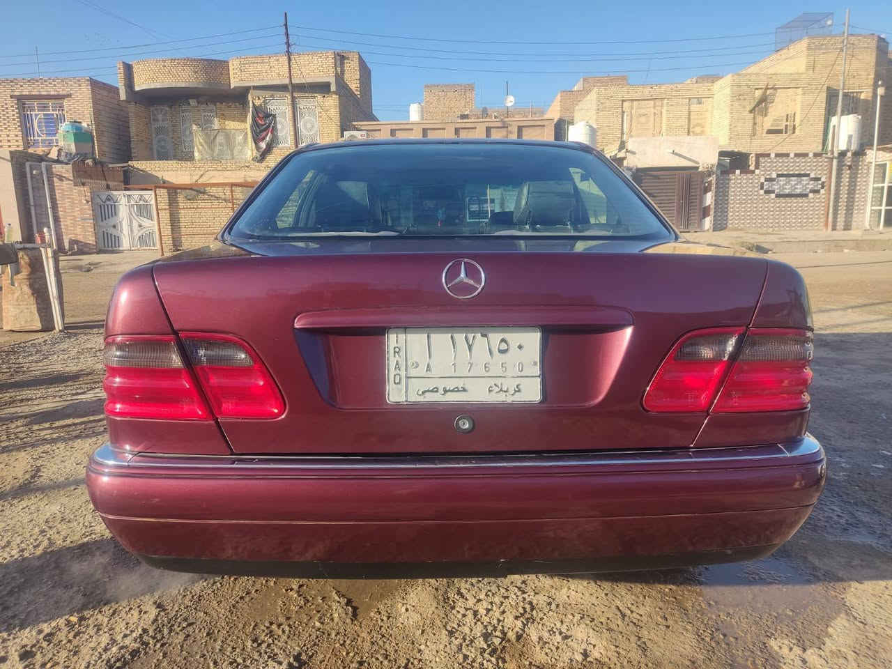 السلام عليكم
لبيع أو مراوس بكوري مارسيدس w210 موديل ١٩٩٦
محرك بلاد ٦ خراطيم 
كير محرك كفاله حداديه حلوه
بيه منضومة غاز ٨٠ لتر
ولايت زنون
تايرات جدد
سياره فول مواصفات وكلشي شغال بيه
مصبوغة عام وبيه ضربه جامغ خلفي
رقم كربلاء تحويل السعر ٨٢ وبيه مجال مكان ذي قار شطره
***********
