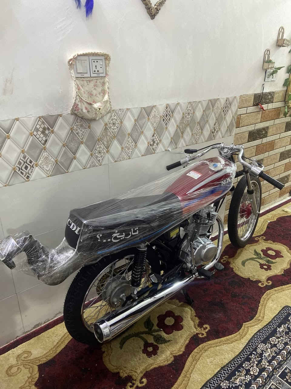 سلام عليكم دراجه اربعه كيرر ماصارله شهر من معمرها او طالعه عشر مرات للشارع ثاني تبديلت دهن الدراجه اوراق سكنرر ٧وراق تعمير كله اصلي دراجه تجي تاخذهاا من البيتت وتطلع وٰيـטּ مايعجبك اჂ̤ نقص مابيهه مكاني كربلاء حي العباس السعر خاص ***********هاذ رقمي خابرني او بيك خير و تدلل ماتشتري اطلع كبل
