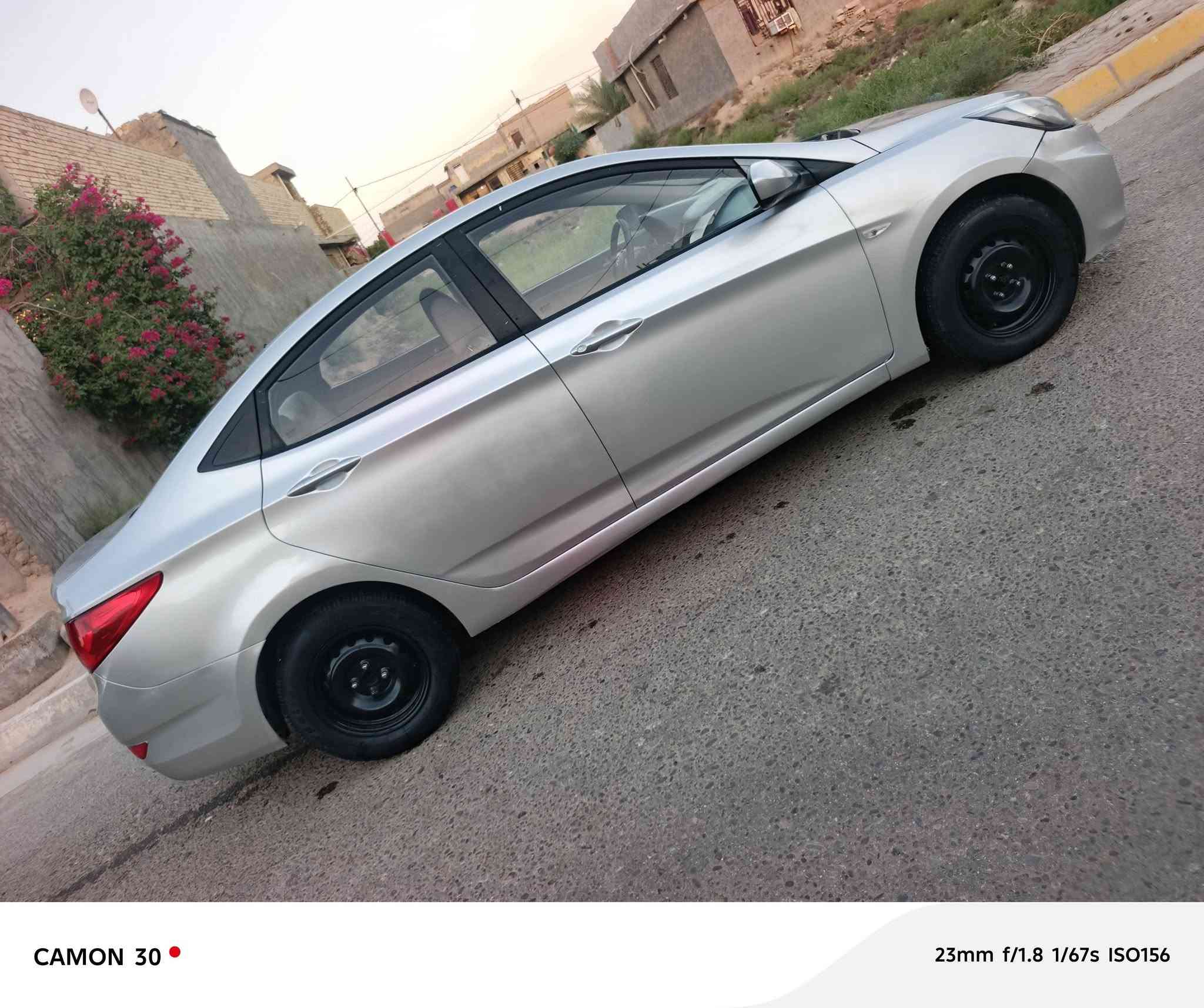 هونداي اكسنت ٢٠١٣ خليجي ١٦٠٠ رقم بغداد بسمي السيارة جاهزة محرك وكير شرط بيه صبغ حزام بدون حادث داخلي     للاستفسار ‏‪***********‬‏
