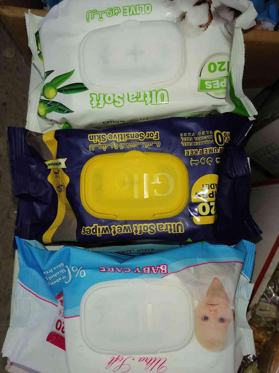 بسم الله الرحمن الرحيم
#عرض_خاص
💢كلينس مرطب ١٢٠ سحبة ×٧٥٠ متوفر بعطر وبدون عطر و زيتون

كل ٣ قطع ب٢٠٠٠

♦️متوفر خدمة توصيل مجاني للطلب والاستفسار مراسلة الصفحة أو المراسلة على الواتس اب على الرقم ***********

💥العنوان عنه رأس الغربي بالقرب من متوسطة عٰنه للبنين
