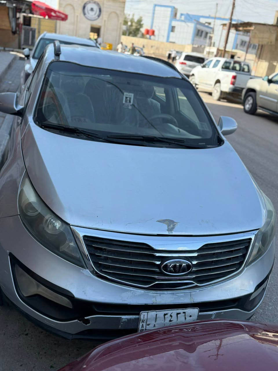 كيا سبورتج مديل 13 رقم ذي قار مشروع وطني تحويله هنا بالبصره راعيه بالزبير سنويه هسه انتهت ب26
كير محرك تبريد كهربائيات كله شغاله 
تخم تاير جديد 
سياره بيه جفيه صفح ومتأذي بيه مدكر خلفي ومعمره ومصبوغه عام 
سعره 110
البصره الجنينه 
*********** البصرة, العراق
