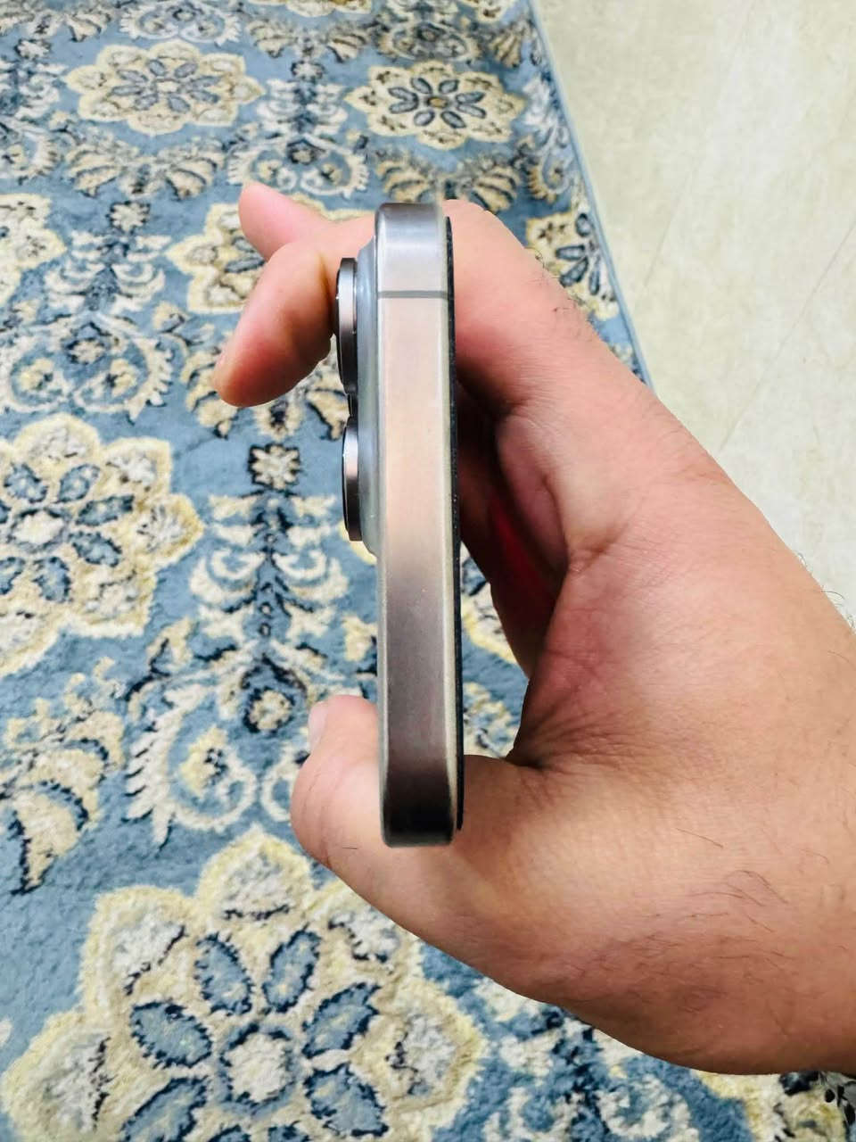 ايفون 15 برو ماكس 
بطاريا 86 بلادي نقطه شحن ميصرف يمشيك يوم كامل ويبقى بي شحن 
الجهاز تاخذه تخلي بكلبك على نضافته 
شرق الاوسط AAA
انطيك بي ضمان مدى الحياه اذا بي زلغ او بي مشكله ترجعه وتاخذ فلوسك
التحديث 18 مو المائي 
السعر مليون قفل من الاخير 
قفله مليون الجهاز 
كامل ملحقات كيبل اصلي 
لزكه وكفر اصليات 
الجهاز على ايدي فتحته اخذته بواحد و 950 اول ما نزل
سبب البيع اريد اخذ ايباد وجهاز ثاني 
واله مابيع النجف, العراق


**إذا كنت صاحب هذا الإعلان وتريد حذفه لأي سبب، رجاءا أرسل رسالة إلى الدعم الفني**