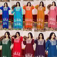 دشداشة مصري • قطن مراسي • مقاسات XL-2XL