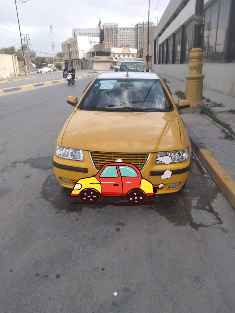 سلام عليكم سمند البيع موديل 11 سياره جاهزه من كلشي شغل وطلع مصفره هيه وخرامات رقم نكليزي  هزه كامله سعره 30 وبيه مجال  مكان ساره اليمام عون  هاذه رقم راعيه مكلف بنشر ***********
