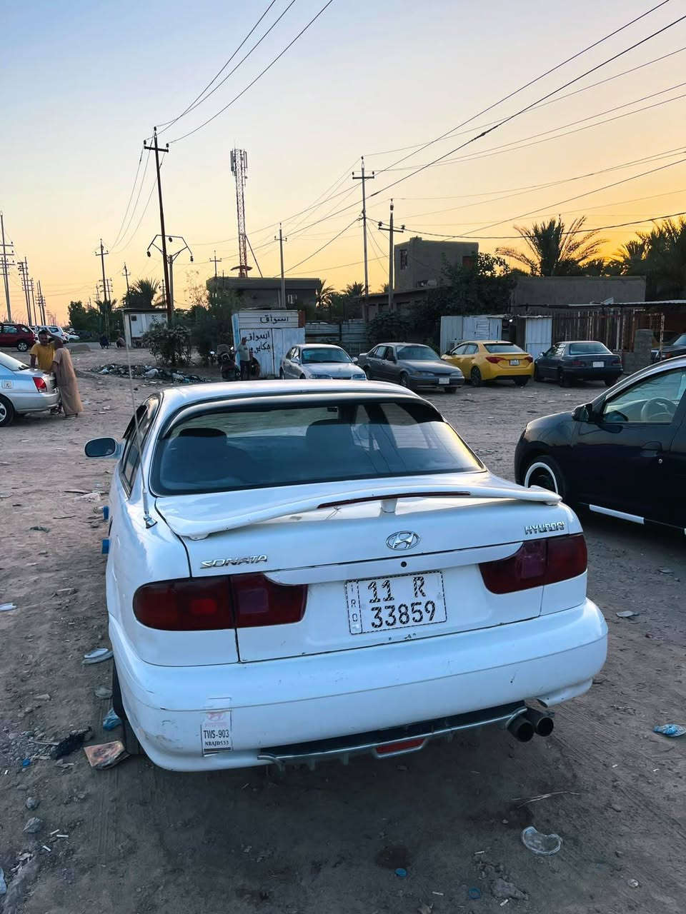 السلام عليكم ورحمة الله
سوناتا 2موديل 1996رقم انگليزي محرك خير من الله 1800گير عادي جاهزه من كلشي كهربائيات كلها شغاله خير من الله السعر 44وبيها مجال 
ملاحظة نقص بس تبريد 
الاستفسار ***********
