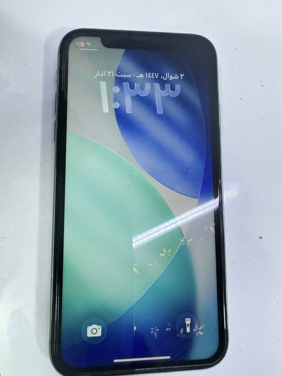 ايفون 11 عادي نظافته ١٠٠٪؜ شخط مابي ذاكرة ١٢٨ بطارية ٩٠ اصلية مامبدله ولا مرفوعة بدون غراض قفله ٣٢٥ مكاني كربلاء 
***********
