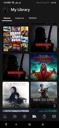 حسابات ألعاب • اكس بوكس • ببجي ستيم