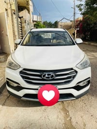 للبيع  سيارة سنتافي 2016  لون ابيض 6 سلندر  ماشية 89  تبديل باب فقط ( ...