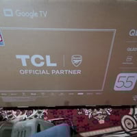 عندي شاشه نوع TCL الأصلي الحجم 55 غير مستخدم جديد موديل p7kالسعر ع الخ...