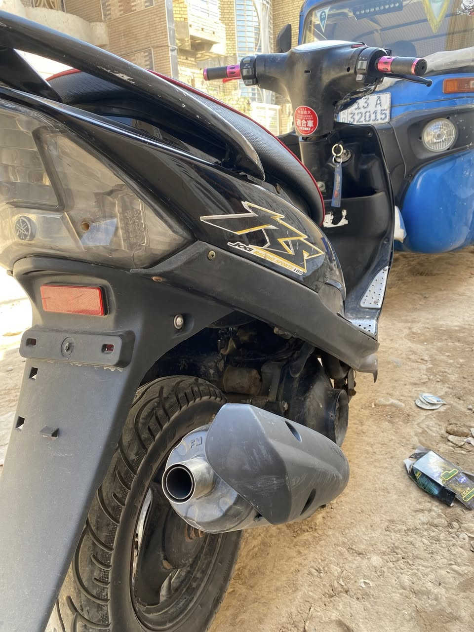 سلام عليكم
دراجه ماكس عدله مكفوله كلهه 

دراجه ختم واحد كفرات ومكينه وشاصي

دراجه حلوه جديده مامفتوحه ابد 

‏٧٠٠

وبيه مجال قليل كلش جماعت٦٠٠ابد ولا تتصلون

مكاني قطاع قرب ساعه

+964 773 527 3202


**إذا كنت صاحب هذا الإعلان وتريد حذفه لأي سبب، رجاءا أرسل رسالة إلى الدعم الفني**