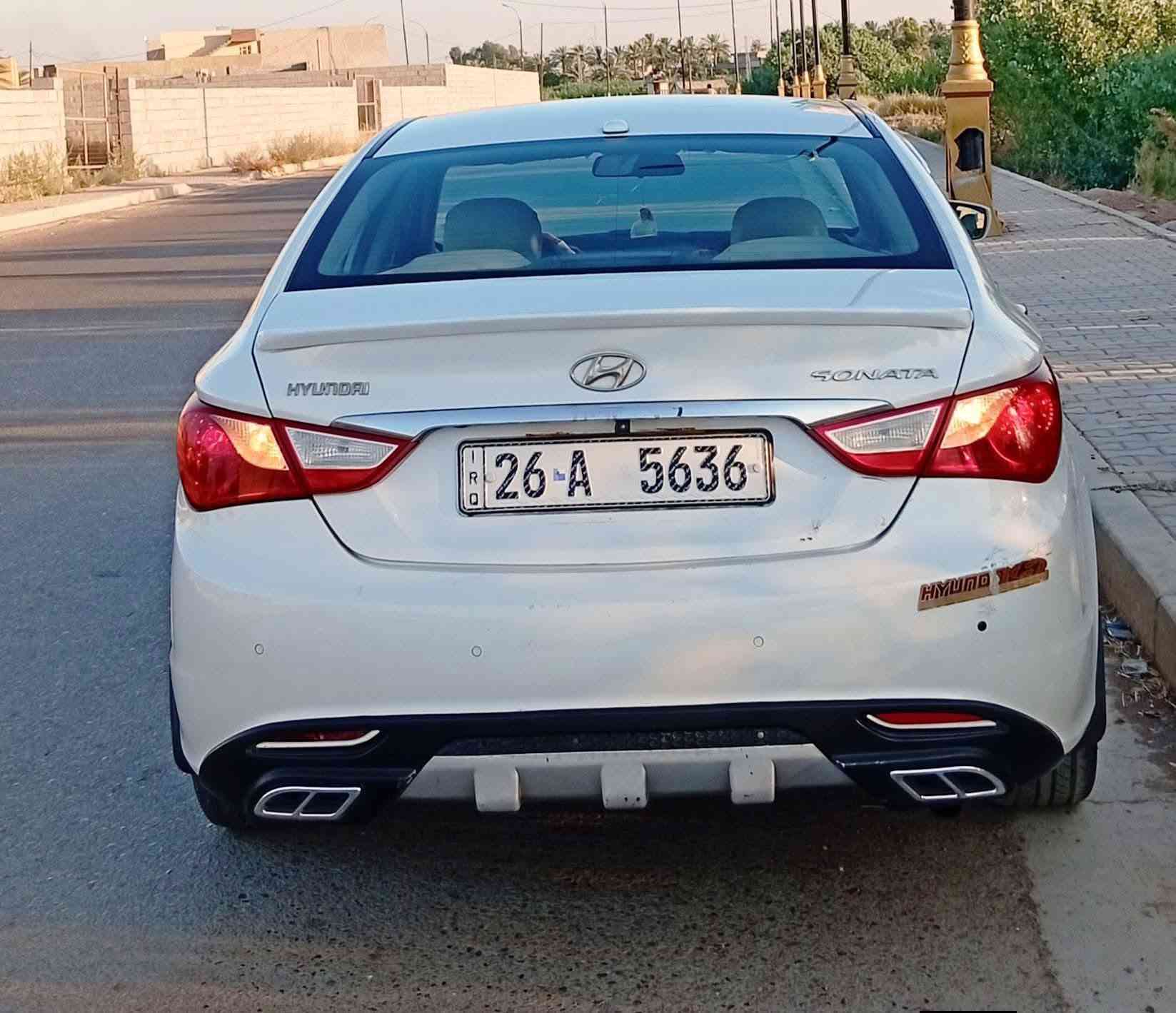 مكلف بالنشر 
السلام عليكم للبيع سوناتا 2011 خليجي رقم صلاح الدين بسمي.بيها قطعتين تبديل بلادي بدون دواخل 
محرك 2400 نظيف كير مكفول 
السياره جاهزه مابيها اي نقص 
السعر 105 مكان السياره صلاح الدين قضاء بلد 
***********
