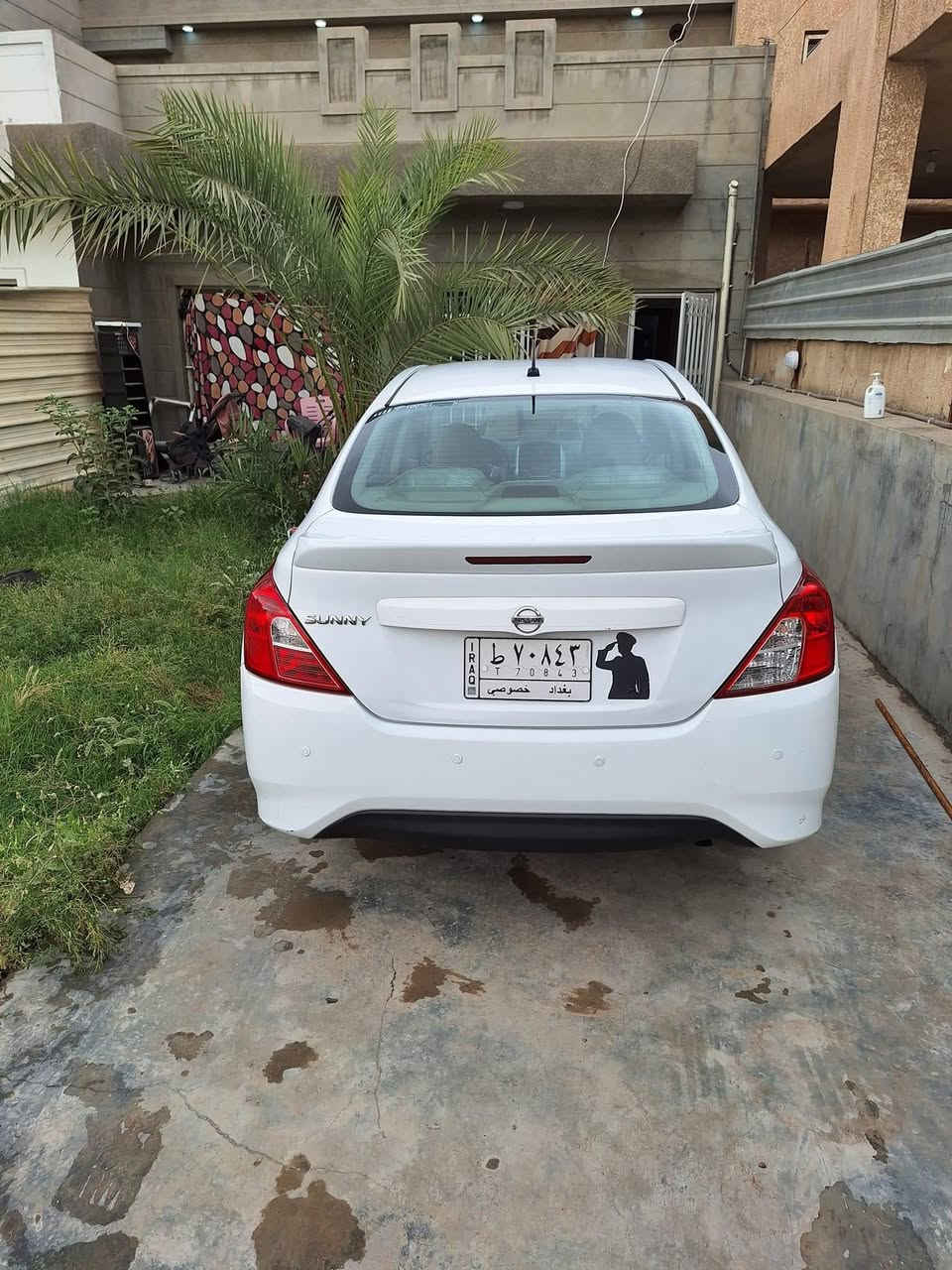 لسلام عليكم نيسان صني 2019 مكفوله من صبغ بيهة فقط طعجه بجاملغ لخلفي وعايفة ع حطتة ممبين هواي بليته زركة كلشي ع بلادي رقم‭0784 877 0949‬
