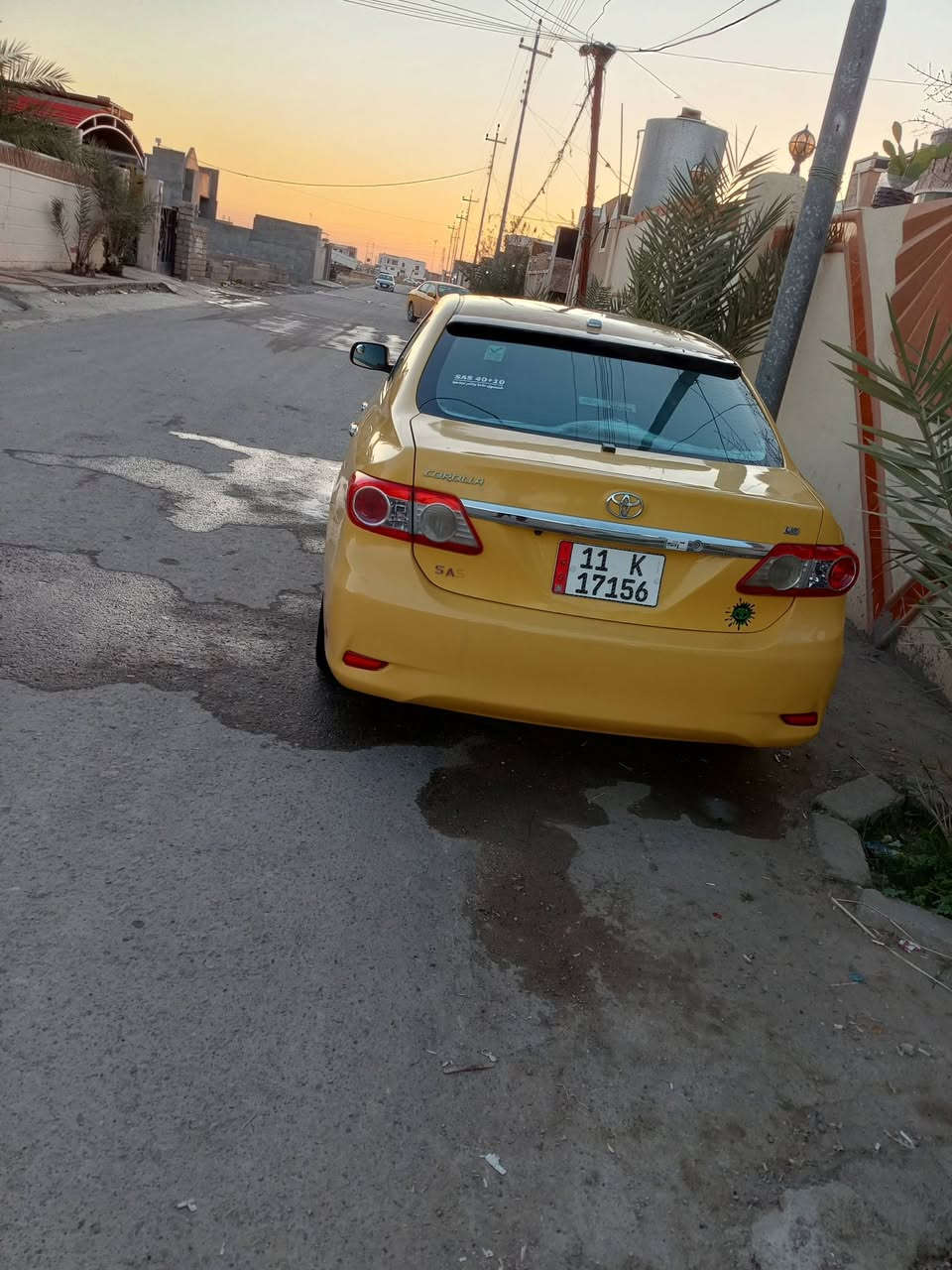 كورلا موديل 2012 وارد أمريكي
ضرر بنيد فقط بدون دواخل ولا تصفيه

كير محرك شرط

تبريد ثلج

صدر خلفي امامي جديد 
منضومت غاز جديده

رقم بغداد الدولي بسمي تحويل مباشر ثاني يوم 

رقم الهاتف ***********/////***********
