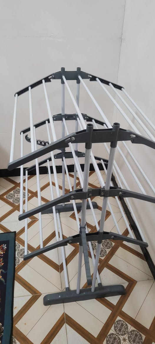 السلام عليكم
مشر غسيل 3 طوابق 👕
​يوفر مساحة كبيرة (تصميم عمودي).
​أذرع جانبية إضافية للتعاليق.
​
📍 الموقع: الرفاعي.
 للاستفسار أو الحجز، راسلنا على الخاص


**إذا كنت صاحب هذا الإعلان وتريد حذفه لأي سبب، رجاءا أرسل رسالة إلى الدعم الفني**