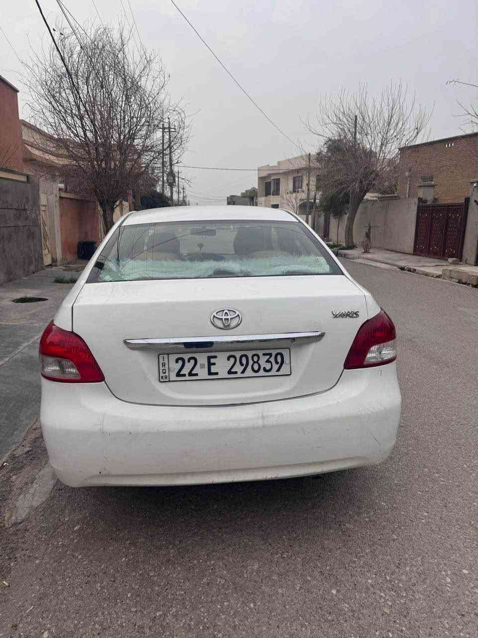 كوردى/ عربي

سلام علیکم 
تۆیۆتا یارس مۆدێل ٢٠١٣ رەنگ سپی 
دەبڵ گێچ و مەکینە گەورە و جام عادی
زەرەر پارچەیەك بۆیاغە و جەمێکی خەفیفی لە پشتەوە هەیە و دەرگای پشت سایەق ساردە 
رەقەم هەولێر و سەنەوی نوێ
تەحویل و غەرامە بەشەرت 

پەیوەندی / وەتسئاپ
***********
____________________
سلام عليكم 
تويوتا يارس مودل ٢٠١٣ 
دبل گيج و محرك كبير  
ضرر قطعة وحدة صبغ و بيها شوية داخل الصندوق و باب خلف السايق بارد 
رقم اربيل و سنوي جديد 
تحويل و غرامة بشرط 
اتصال 
رقم / واتساب 
*********** أربيل, العراق
