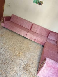 ديوان ٩ مقاعد • خشب بلوك • بغداد الحريه