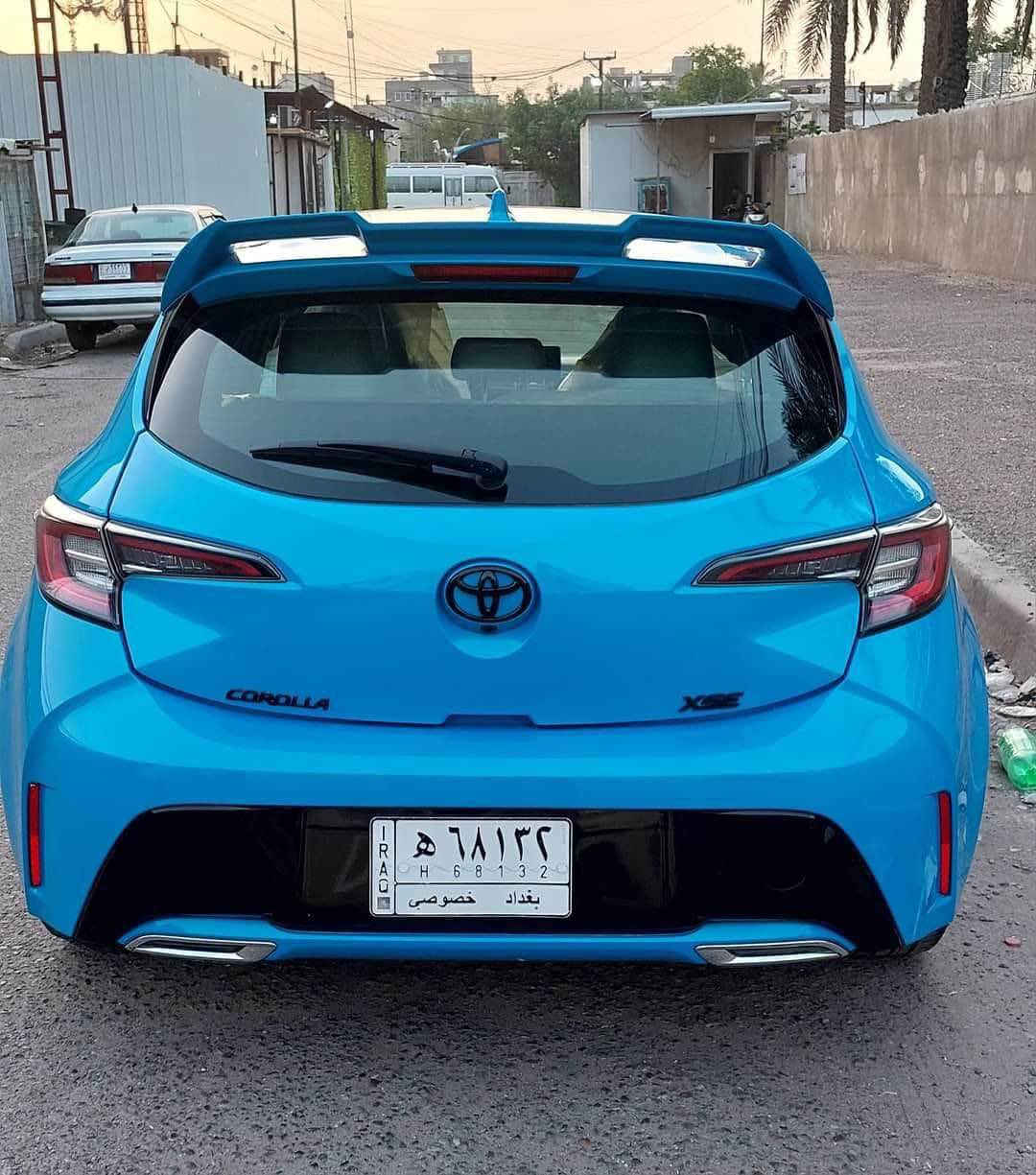السلام عليكم كورلا هاتشباك فول مواصفات (XSE) موديل 2019 ماشية 70000 كيلو فقط رقمها بغداد الجديد السيارة موجودة بالبصرة عنواني خلف القمر المنير رايدها ب 130 وبيها مجال بسيط 
للتواصل الاتصال على *********** البصرة, العراق
