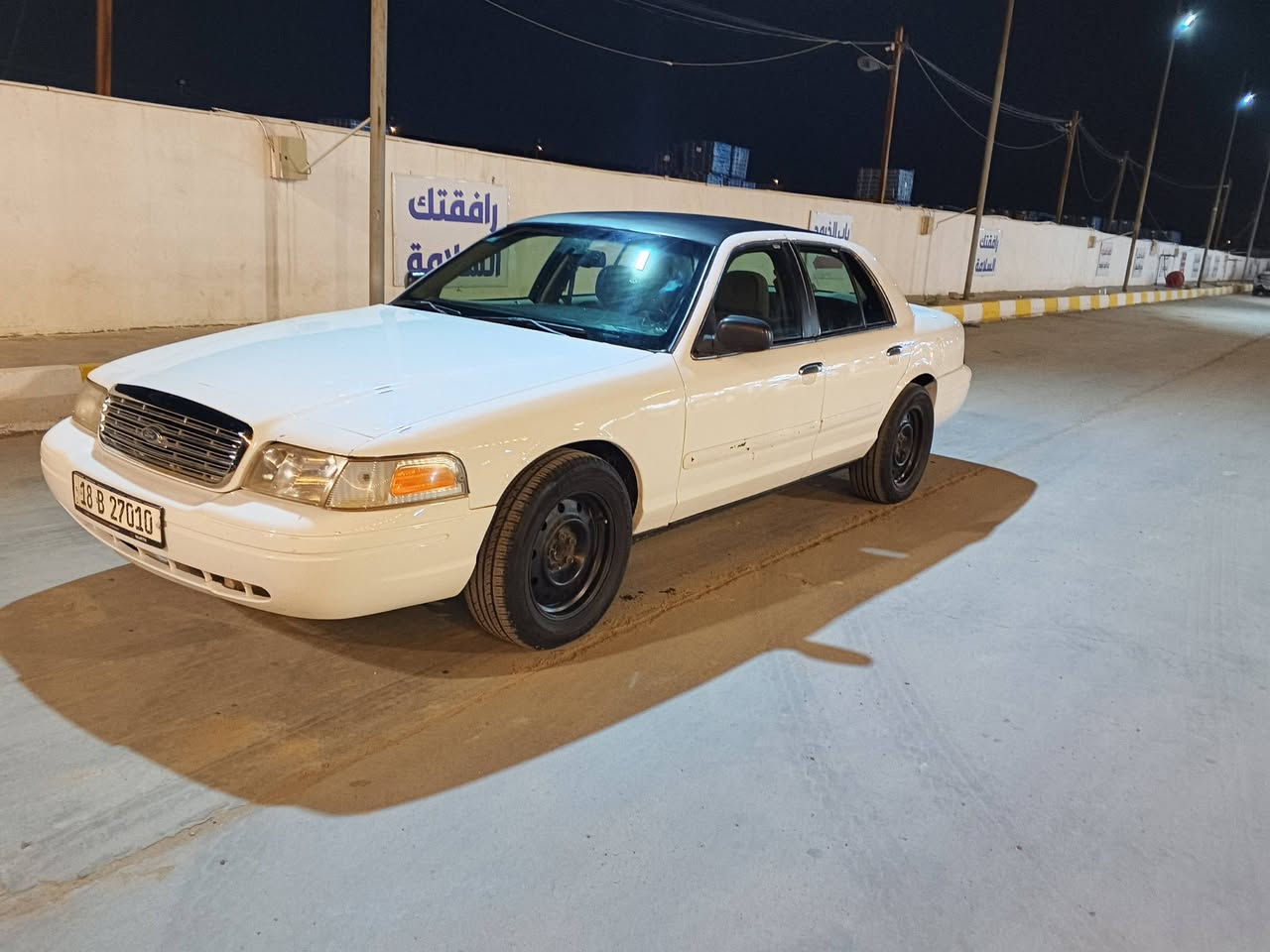 فورد فكتوريا بوليسي موديل 2007 سيارة مال مزاد ورقمتها مصبوغة عام بدون دعمة مجرد صبغها جان مكشر سيارة كير محرك لوك كهربائيات على الابلاد حدادية أمامي خلفي جديد تخم تاير جديد غرفتها اخت الجديدة مال شركة عارضها ٦٠ وبيها مجال ‏‪***********‬‏
مكان بغداد
