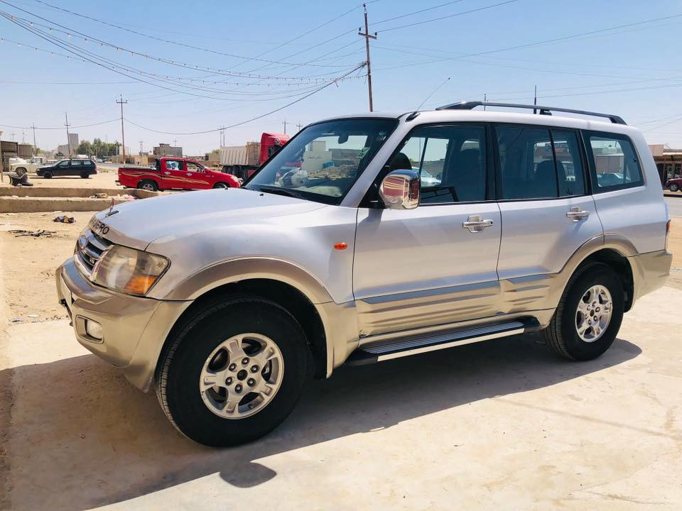 للبيع باجيرو خليجي 2002 رقم مميز ( 30300) سنوية مجددة وهزة جديدة محرك 3500 مرغوب
(***********)
رقم جديد دهوك السيارة باسمي
طخم تايرات جديدة
طخم ربلات كاملة جديدة
تبريد شغال ثلج وتدفئة
بيها كابون بنزين
بيها فقط قطعة وحدة صبغ
السيارة نظيفة وما تحتاج صرف

المحرك جديد (بالباكيت) 
دينمو، واتر بامب، سلف، كمبيوشر — كلها جديده
والله ما تصرف عليها فلس، السيارة جاهزة 100%

الموقع تلعفر
السعر 85 ورقة
للاستفسار
***********
***********
