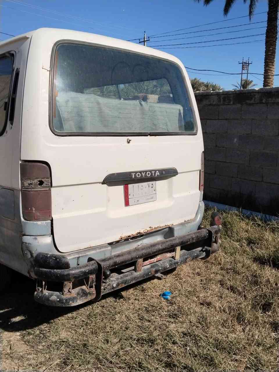 السلام عليكم سياره هايسه موديل 91 رقم الماني مكان السياره كربلاء المقدسة السعر 20وبيه مجال رقم التلفون ***********
