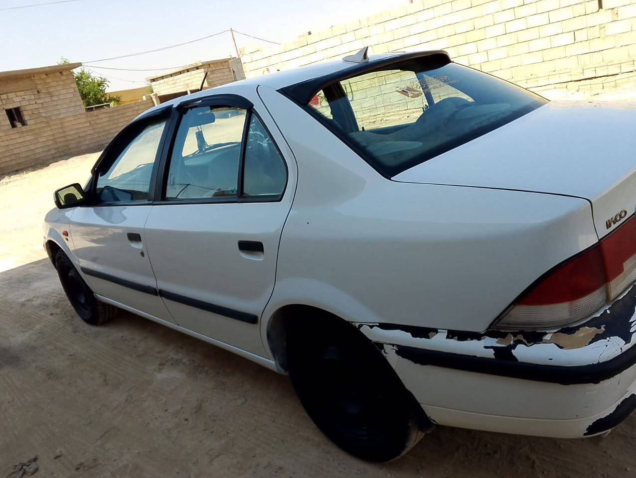 السلام عليكم للبيع سمند ناطق مديل2011 باسمي تحويل ثاني يوم هزه جديده رقم صلاح الدين انكليزي مكفوله كفاله عامه من صبغ و الضربه ولخياس ولزنجار 
السيارة بعدها ابلاديه كهربائياتها ضفيرة كلشي شغال بيها اصغر كلوب شغال بيها اسبير بعده شركة منازل ولا العده مالتها مفتوحه ماشيه 160 الف حقيقي تبريد ثلج تدفئه شغاله  استخدام بيت ومناقصها لو برغي كله جديد صدر دبللات مشط استيرن تايرات تخم تايلندي نامه باتري جديد محرك وكير شرط لا تنقيص ولا تبخير السيارة جديده بمعنه الكلمه وما ملعوب بيها كله بلادي فقط دعاميه الاماميه ولخلفيه مكشر الصبغ فقط هاذه الي بيها 
السعر 50 وبيها مجال بسيط 

العنوان تكريت 

تواصل اتصال وتساب *********** تكريت, صلاح الدين
