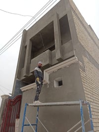 مجموعه من عملي نشتغل الوجهات الفوم طلس جبس طلس وجهات صبغ داخل وخارج صب...