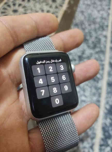 سلام عليكم ورحمه Apple Watch للبيع او مراوس جيل الرابع
بطاريه83 غنيه ع تعريف شرط إذ مو ثكيله واصليه ترجع تربط ع ايفون فقط فول مواصفات مكاني فلوجه حي شهداء سعر 150 الف قفل اتصل***********واتساب
