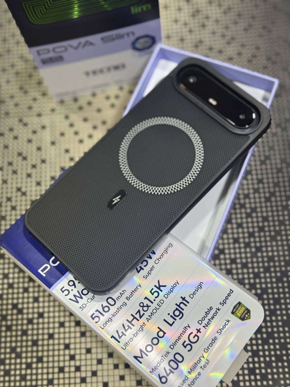 السلام عليكم تكنو بوفا سلم 256 رام 16 
جهاز استخدام اسبوع غراض كاملة  شرط نظافة100%

سعر 260 وبي مجال بسيط 
الاتصال ***********
رقمي بي واتساب
