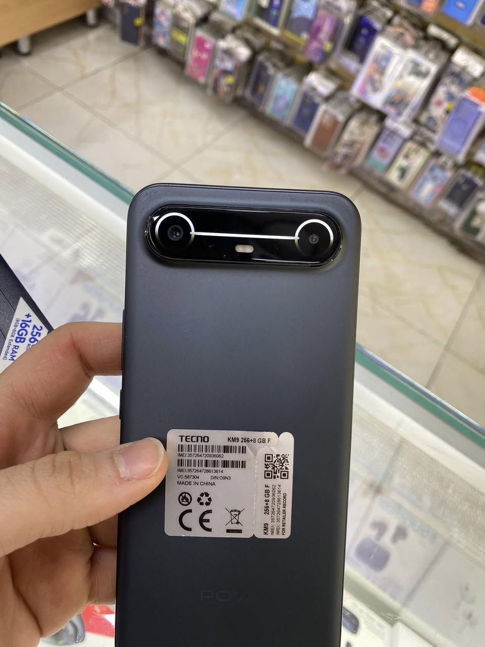 جهاز مستعمل  pova slm 5g
الجهاز جديد غراضه كامله الجهاز لك الذاكره 256 
السعر 240 
ما متواجد فيس واتساب فقط ***********
