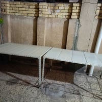 ميز حديد • عدد ٢ • ٨٠ سم ارتفاع